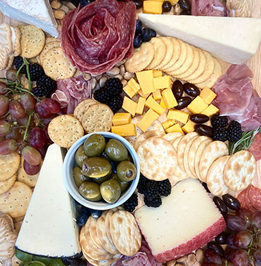 Jackie's Holiday Charcuterie Board